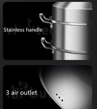 Steamed Fish Seafood Pot Oval Steamer