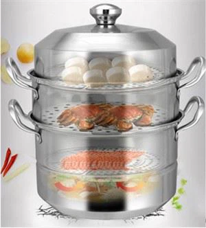 اچھی کوٹٹی تھری لیئر سٹیم برتن۔